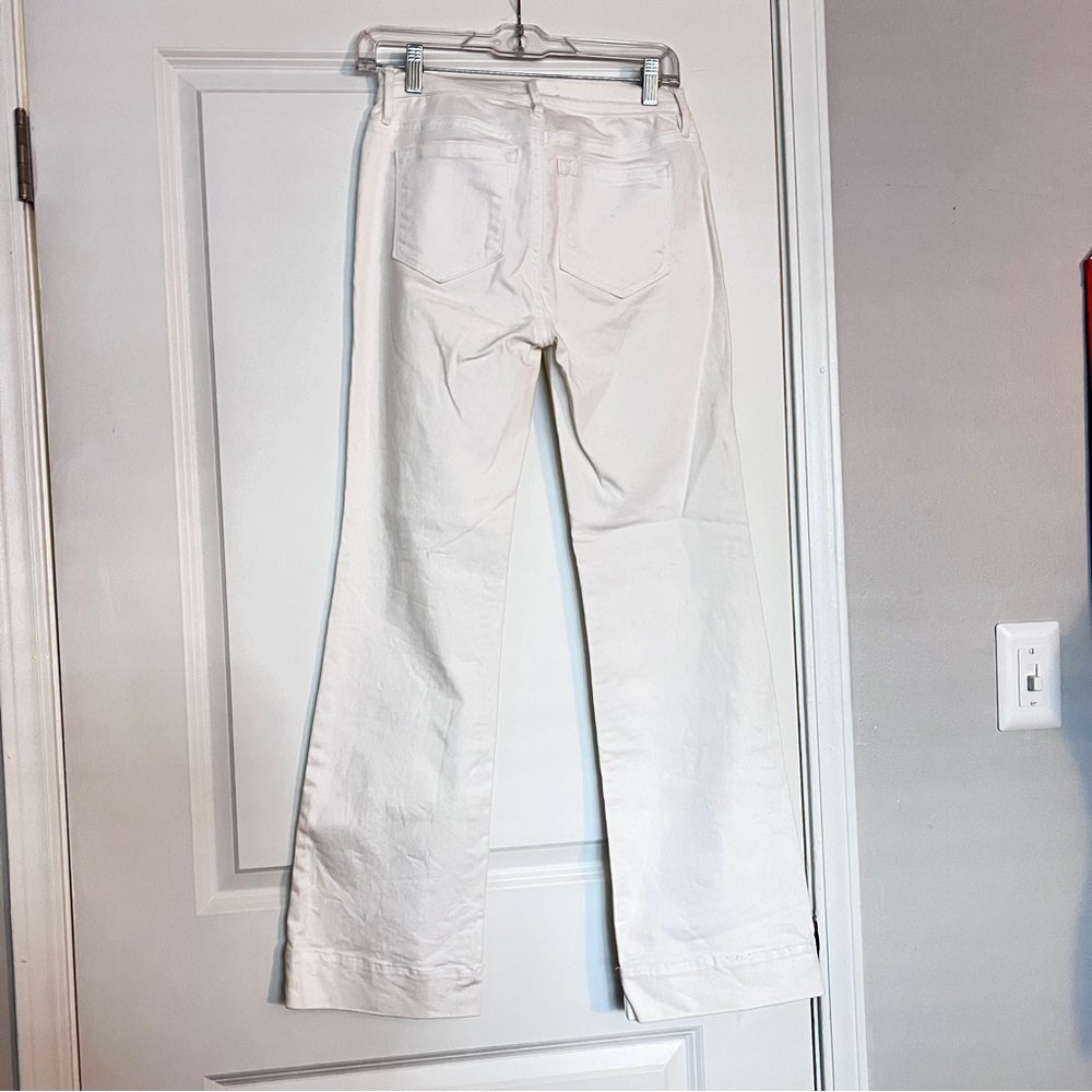 Loft White Wide-Leg Pants - Picture 2 of 5